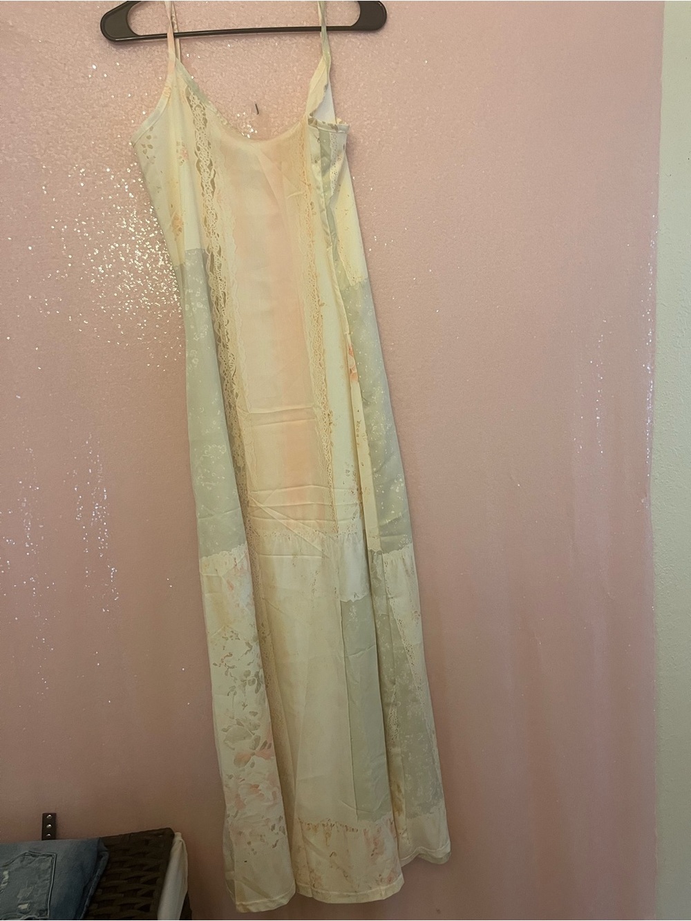 Light Pastel Slip Dress - Brand Unspecified